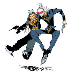 This is a pixiv picture whose title is JUMP.