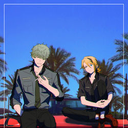 This is a pixiv picture whose title is エリオスＲ / あんスタ.