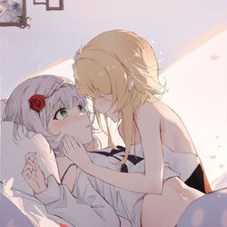 This is a pixiv picture whose title is 贴.