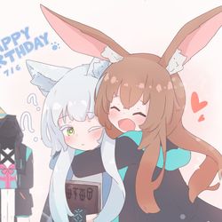 This is a pixiv picture whose title is 🎉Happy Birthday Rosmontis🎉.