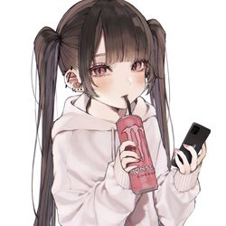 This is a pixiv picture whose title is エナジー注入中.