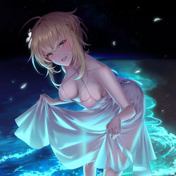 This is a pixiv picture whose title is Genshin.
