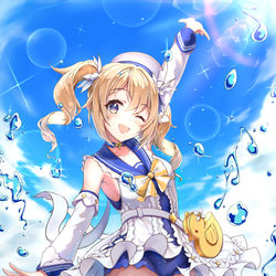 This is a pixiv picture whose title is 芭芭拉（夏装）.