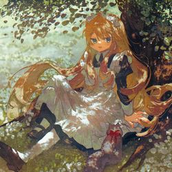 This is a pixiv picture whose title is おサボりタイム.