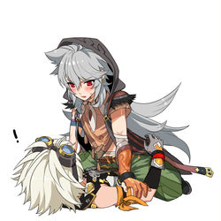 This is a pixiv picture whose title is 無題.