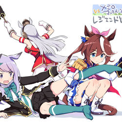 This is a pixiv picture whose title is ウマ娘絵まとめ3.