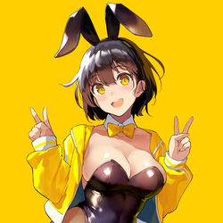 This is a pixiv picture whose title is バニーガール.