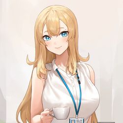 This is a pixiv picture whose title is OC_OL ラムンド クレア.