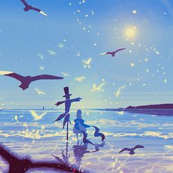 This is a pixiv picture whose title is ripple.