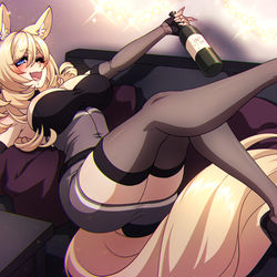 This is a pixiv picture whose title is Enjoying the Evening.