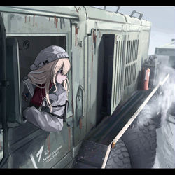 This is a pixiv picture whose title is 11. Departure.