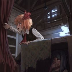 This is a pixiv picture whose title is どこかな.