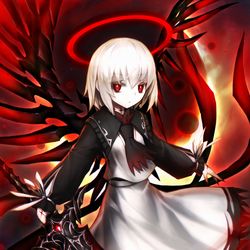 This is a pixiv picture whose title is Pure White Dark Lord.