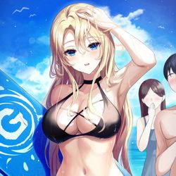 This is a pixiv picture whose title is 私と一緒に行きますか..?.