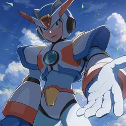 This is a pixiv picture whose title is BLUE.