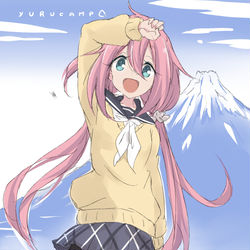 This is a pixiv picture whose title is ふじさんとなでしこちゃん△.
