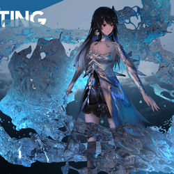 This is a pixiv picture whose title is 鳞波沫舞· Recall.