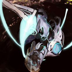 This is a pixiv picture whose title is 大穴の戦い.