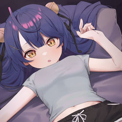 This is a pixiv picture whose title is あみゃ.