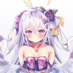 This is a pixiv picture whose title is 水着アズサちゃん！.