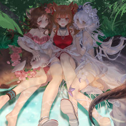 This is a pixiv picture whose title is 贴贴.