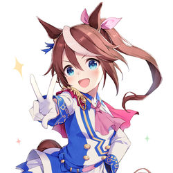 This is a pixiv picture whose title is 無敵のテイオーさま.