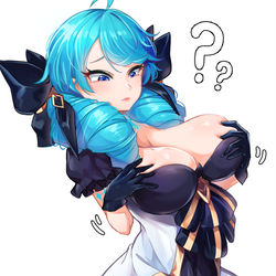 This is a pixiv picture whose title is 사람이된 그웬.