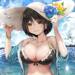 This is a pixiv picture whose title is 今日は風も涼しくて気持ちいいね~.