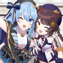 This is a pixiv picture whose title is 本番前のひととき.