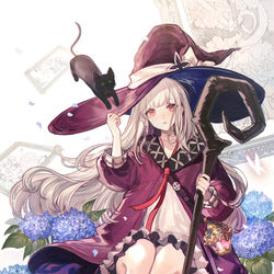 This is a pixiv picture whose title is 复苏的魔女.