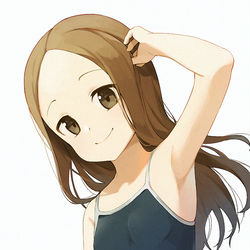 This is a pixiv picture whose title is 高木さん.