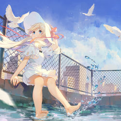 This is a pixiv picture whose title is Alice.