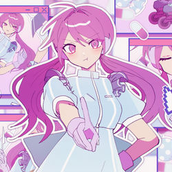 This is a pixiv picture whose title is So Please.