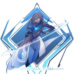 This is a pixiv picture whose title is ウルトラマンフーマ.