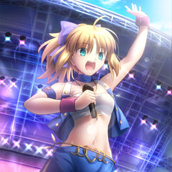 This is a pixiv picture whose title is アイドルバトルと聞いて.