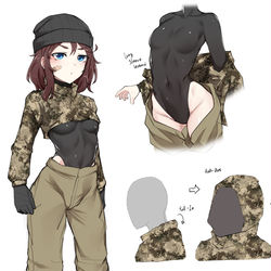 This is a pixiv picture whose title is Lonerchan's Outfit concept.