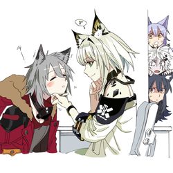 This is a pixiv picture whose title is 摸摸下巴~.