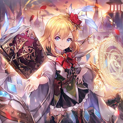 This is a pixiv picture whose title is 【Shadowverse】栄光の華・エレノア.