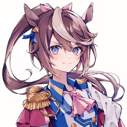 This is a pixiv picture whose title is 奇跡を見せてくれたウマ娘.