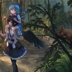 This is a pixiv picture whose title is 文チル.