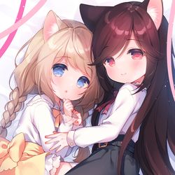 This is a pixiv picture whose title is りくえすと絵.