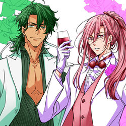 This is a pixiv picture whose title is 虎誕！！改【ジョーチェリ】.
