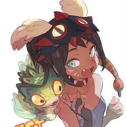 This is a pixiv picture whose title is モンハンストーリーズ2.