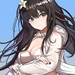 This is a pixiv picture whose title is 수영복 水着.