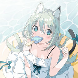 This is a pixiv picture whose title is 夏.