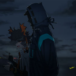 This is a pixiv picture whose title is 博阿.