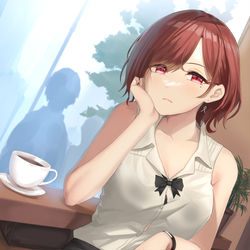 This is a pixiv picture whose title is ．．遅いです.