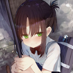 This is a pixiv picture whose title is 傘を忘れたらしい。.