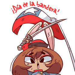 This is a pixiv picture whose title is Día De La Bandera 2021.