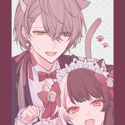 This is a pixiv picture whose title is 🐱すめし.